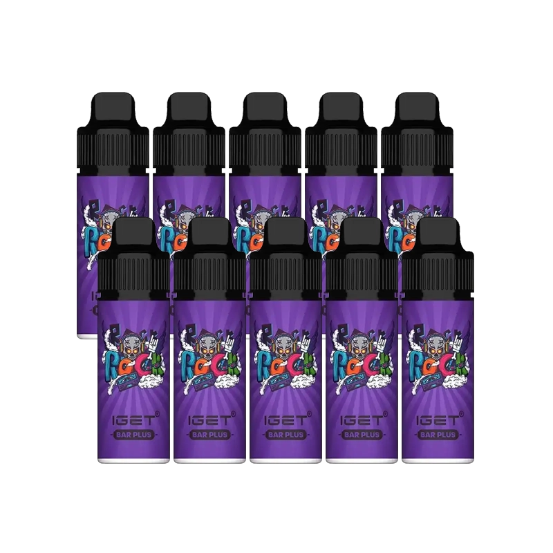 IGET BAR PLUS - GRAPE ICE 10 PACK - 6000 PUFFS