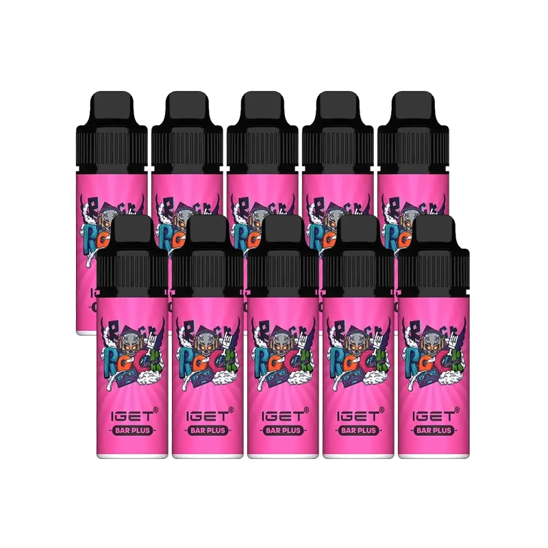 IGET BAR PLUS - STRAWBERRY WATERMELON ICE 10 PACK - 6000 PUFFS