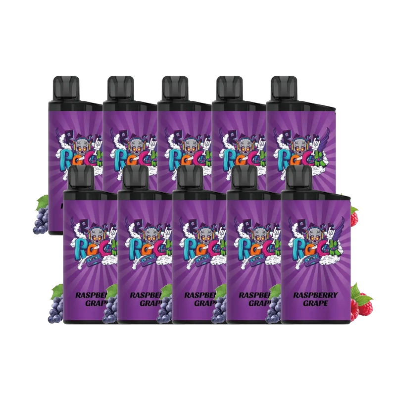 IGET BAR - RASPBERRY GRAPE 10 PACK - 3500 PUFFS